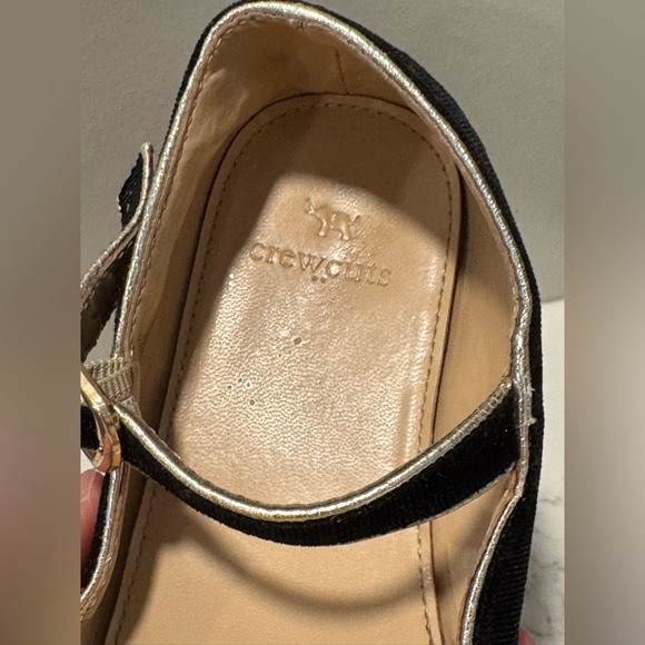5/$25 Crewcuts - girls velvet strap flats - Picture 11 of 13